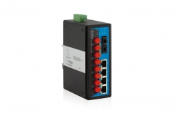 Yönetilemez DIN-Raya Monte Endüstriyel Ethernet Switch