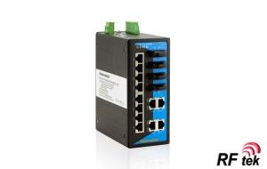 IES3016-4F / 12TP+4F Fiber Portlu Endüstriyel Ethernet Switch