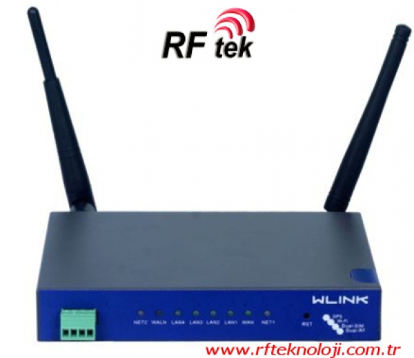 WL-R520 4G/3G Endüstriyel Router