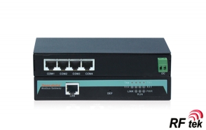 GW1104-4D(RS-232) 4-portlu RS-232 Ethernet Modbus Ağ Geçidi