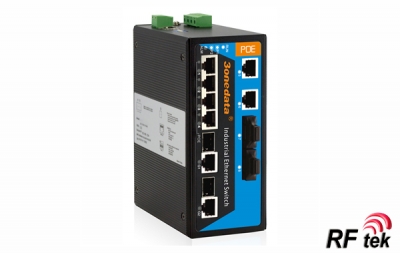 IPS7110-2GC-2F-4POE / 6TP+2Optik+2Gigabit SFP+4TP POE End&uuml;striyel Ethernet Switch