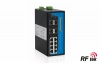 12 portlu Endüstriyel Ethernet Switch