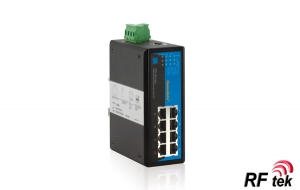 IES308 / 8 portlu Endüstriyel Ethernet Switch