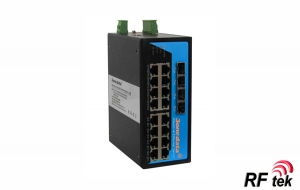 IES3020G-4GS / 16TP+4GS Full Gigabit Portlu Endüstriyel Ethernet Swit