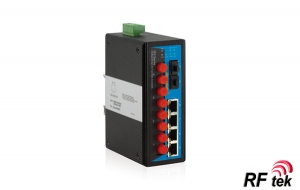 IES2010-2GS-4F / 4TP+4F+2GS Gigabit Fiber portlu Endüstriyel Ethernet Switch
