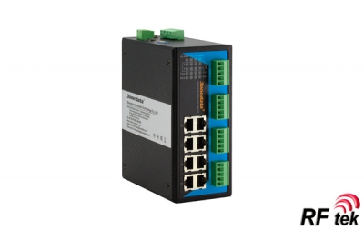 IES618-4D(RS-485)--8TP+4RS-485 portlu End&uuml;striyel Ethernet Switch