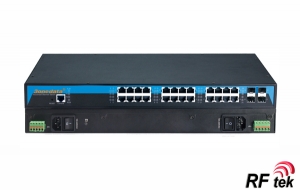 ICS5028G-4TS / 24TP + 4Fiber SFP Portlu Endüstriyel Ethernet Switch