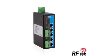 IES615-2D(RS-485)--5TP+2RS-485 portlu Endüstriyel Ethernet Switch