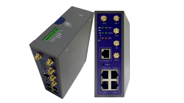 WL-G510 4G/5G Endüstriyel Router 4xGbE, 1xRS-232, 3xI/O