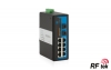 IES2010-2GS / 8TP+2GS Gigabit Fiber portlu Endüstriyel Ethernet Switch