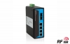 IES206-2GS / 4TP+2GS GigaBit Fiber portlu  Endüstriyel Ethernet Switch