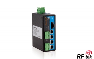IES615-1F-2D(RS-485) 4TP+1Fiber+2RS-485 portlu Endüstriyel Ethernet Switch